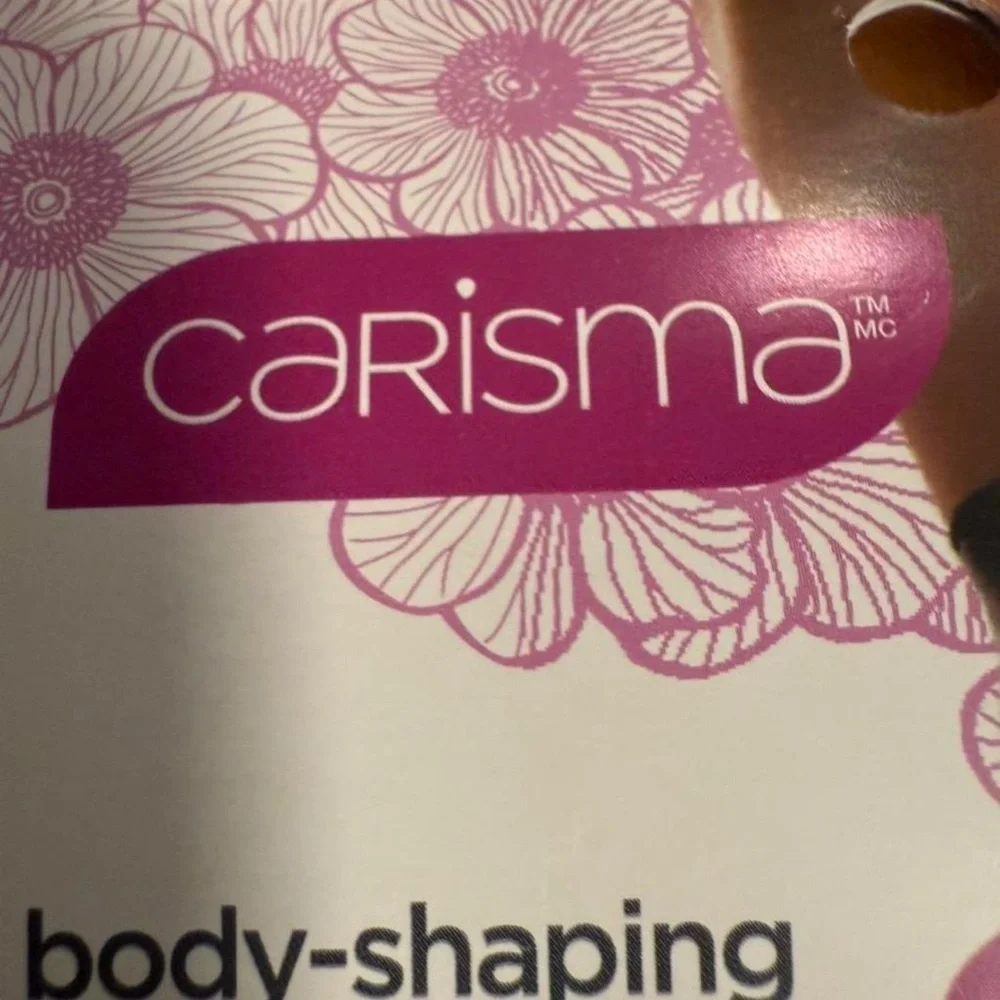 Charisma Black Body-Shaping Opaque Tights
